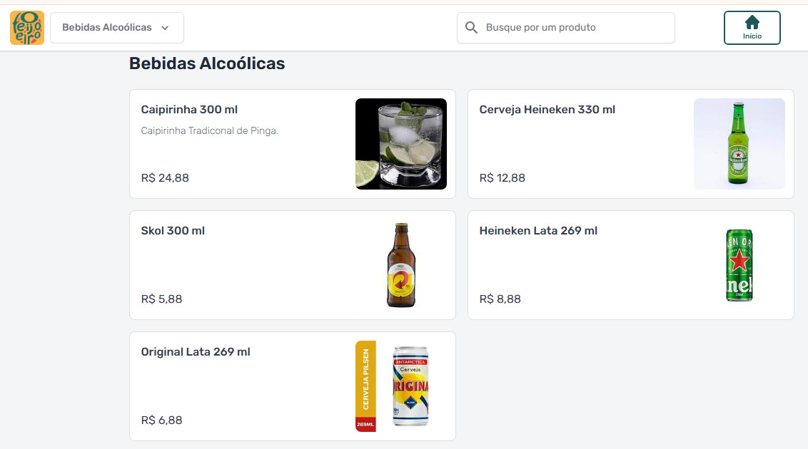 Menu O Feijoeiro Feijoada - O Especialista-4